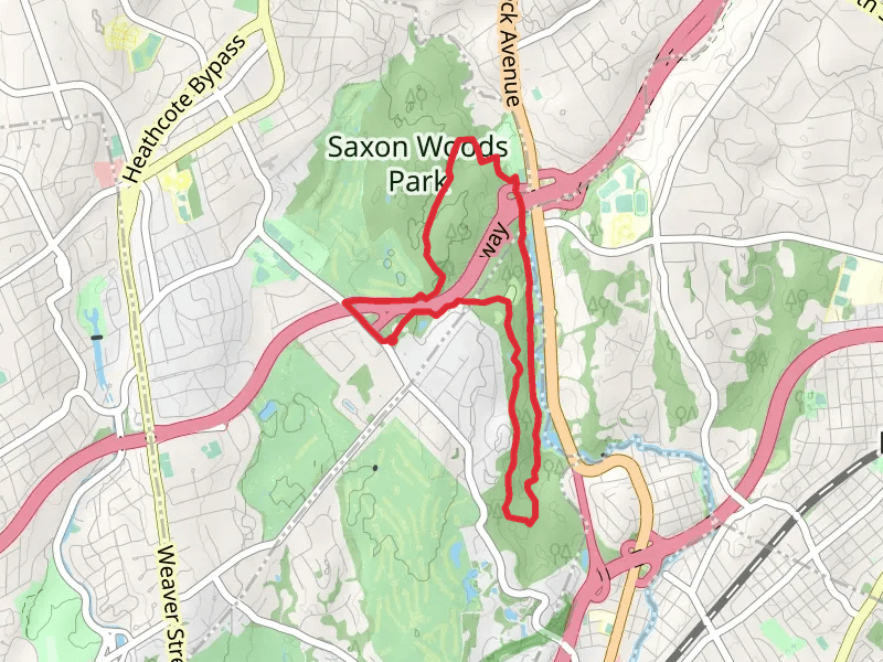 Saxon Woods Park Loop Trail