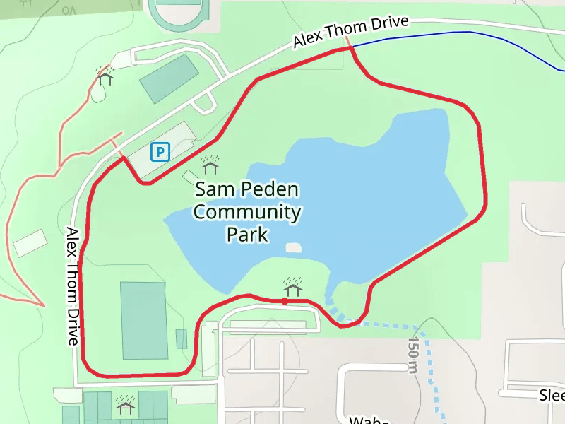 Kiwanis Lake Loop