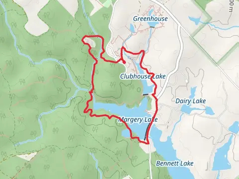 Clubhouse Lake and Margery Lake Loop