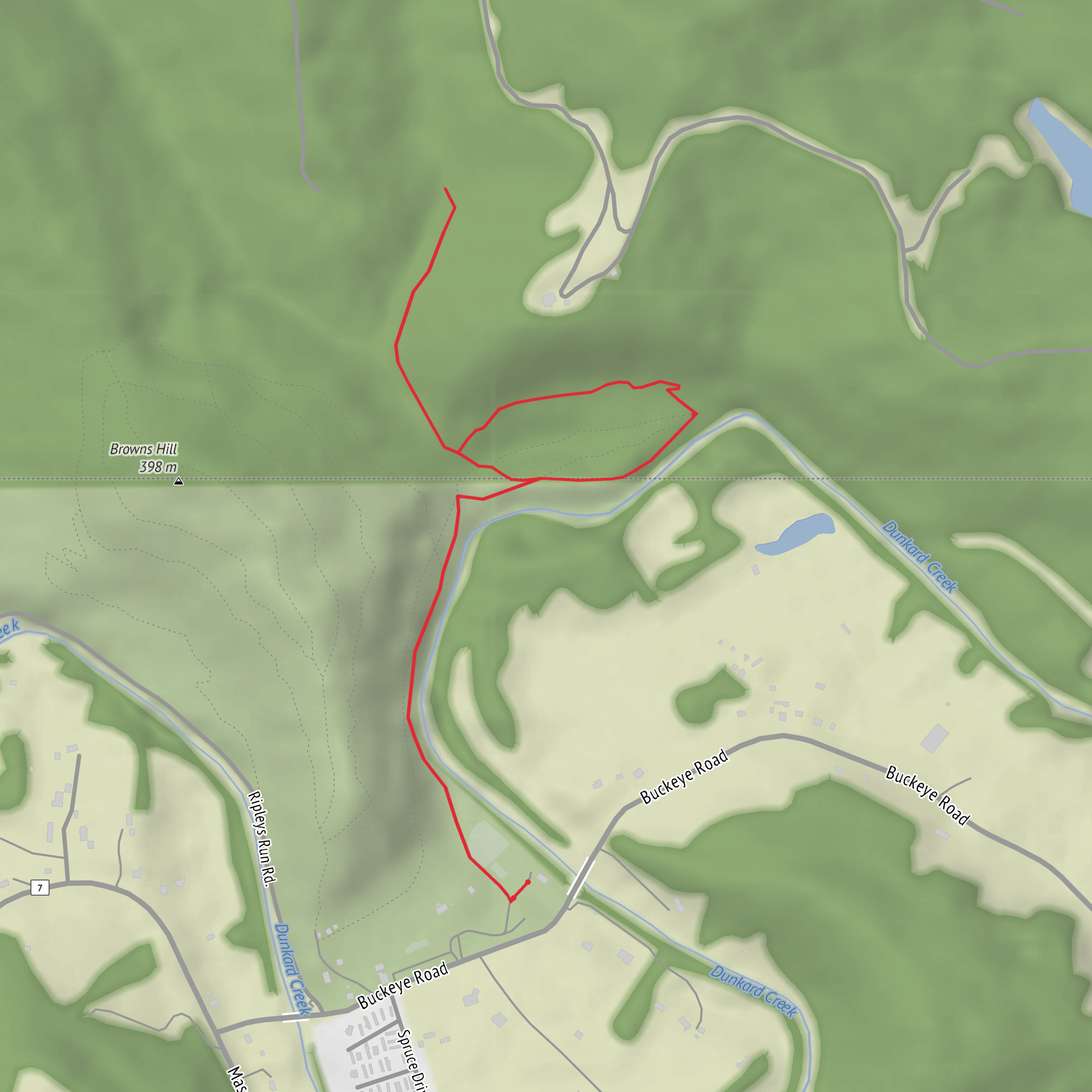 Mason Dixon Park mobile static map