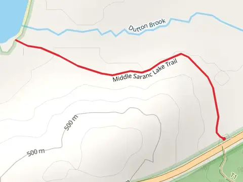 Middle Saranc Lake Trail