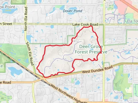 Yellow Loop Trail - Deer Grove Nature Preserve