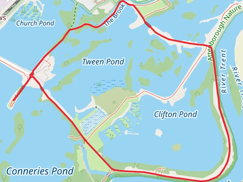Tween and Clinton Pond Loop