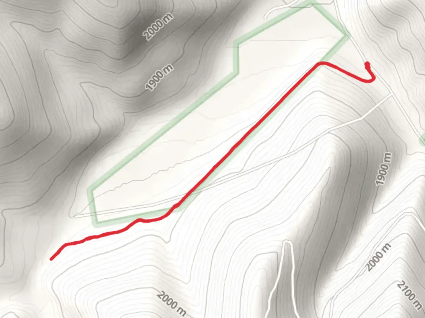 An image depicting the trail Dry Wolf Alternate Trail and its surrounding area.