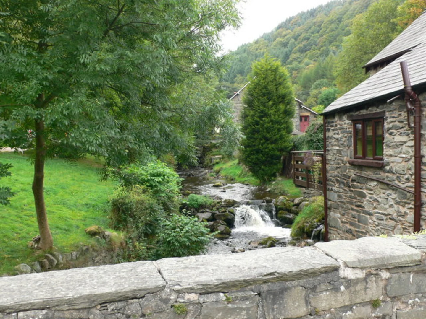 An image depicting the trail Upper Ceiriog Trail and its surrounding area.