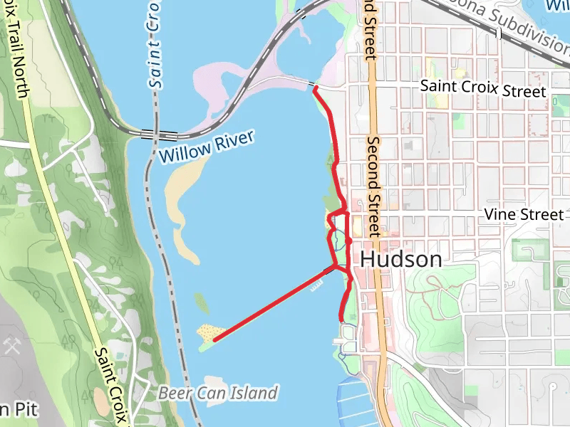 Willow River and Saint Croix River Walk