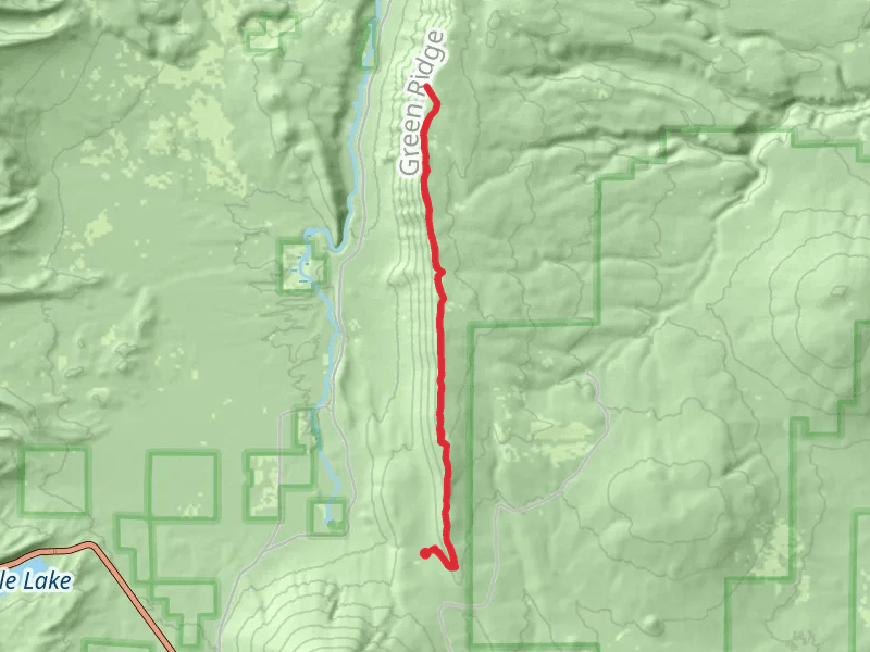Green Ridge Trail - Forest Road 1120