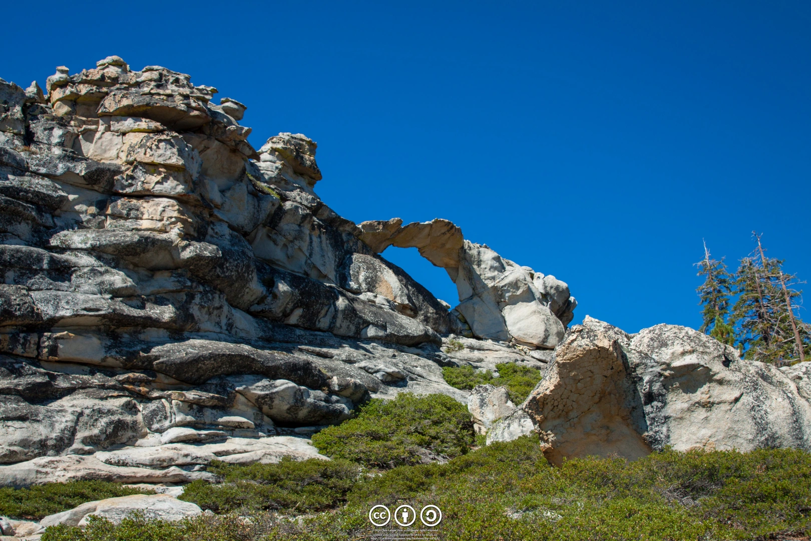 An image depicting the trail Indian Rock and North Dome Trail and its surrounding area.