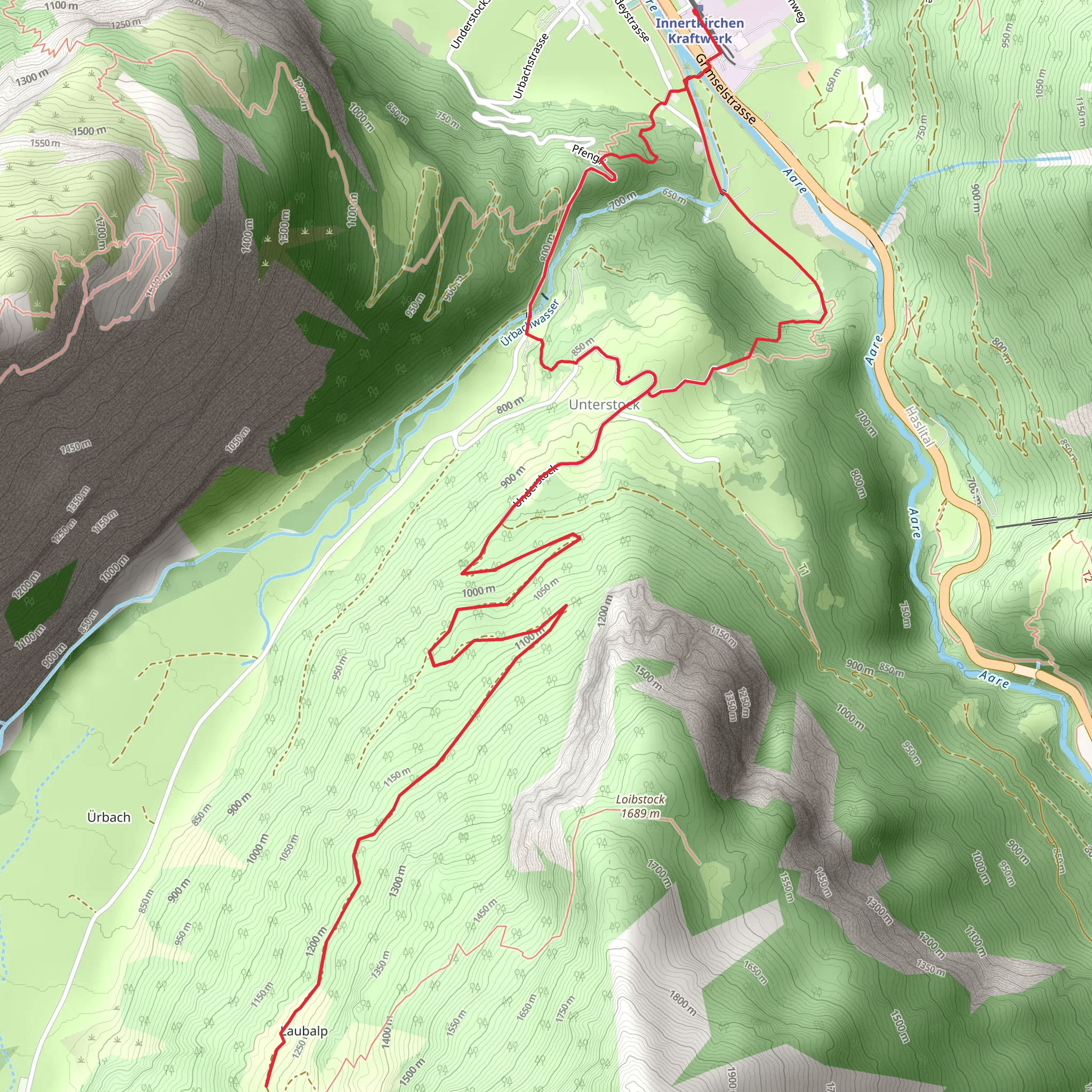 Urbachtal for Connoisseurs mobile static map