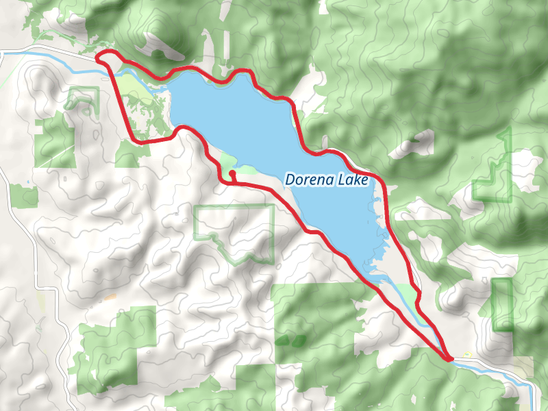 Dorena Lake Loop