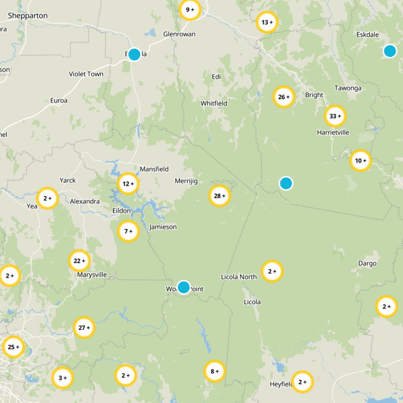 Shire of Mansfield Static Map