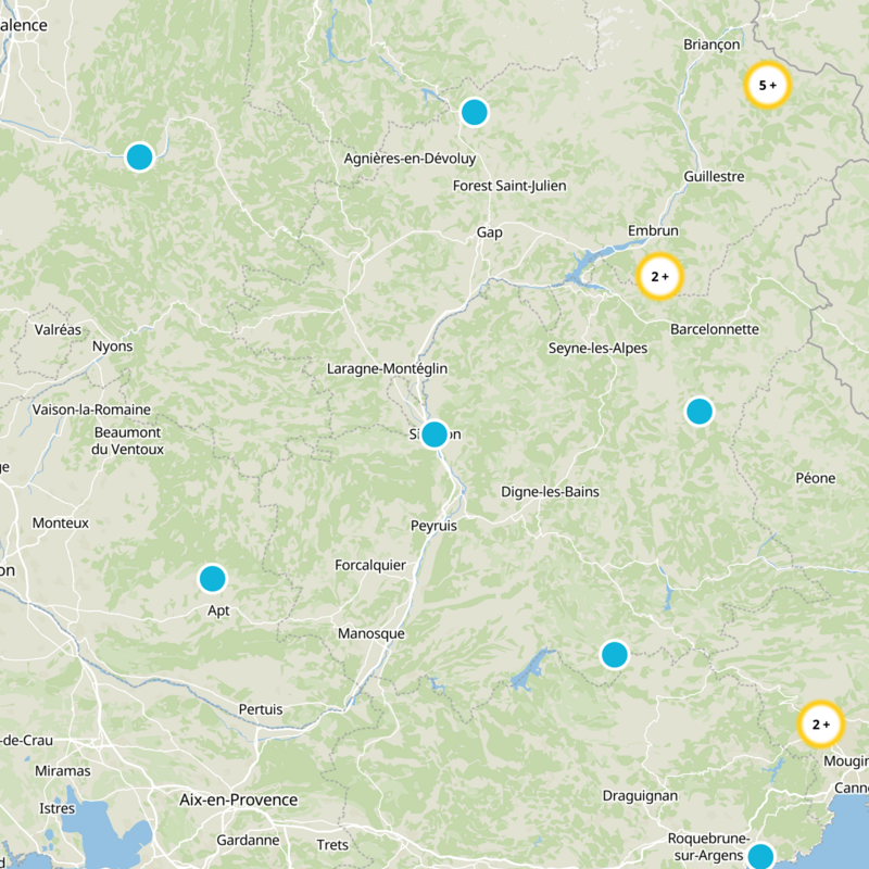 Sisteron Static Map