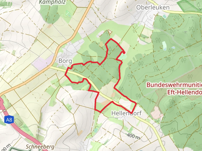 Saar Hunsrueck Steig and Villa Borg Trail
