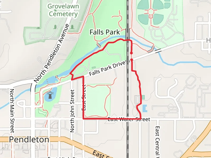 Falls Park Loop
