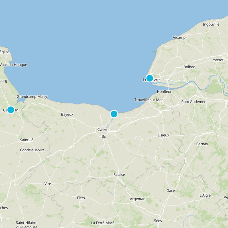 Caen Static Map