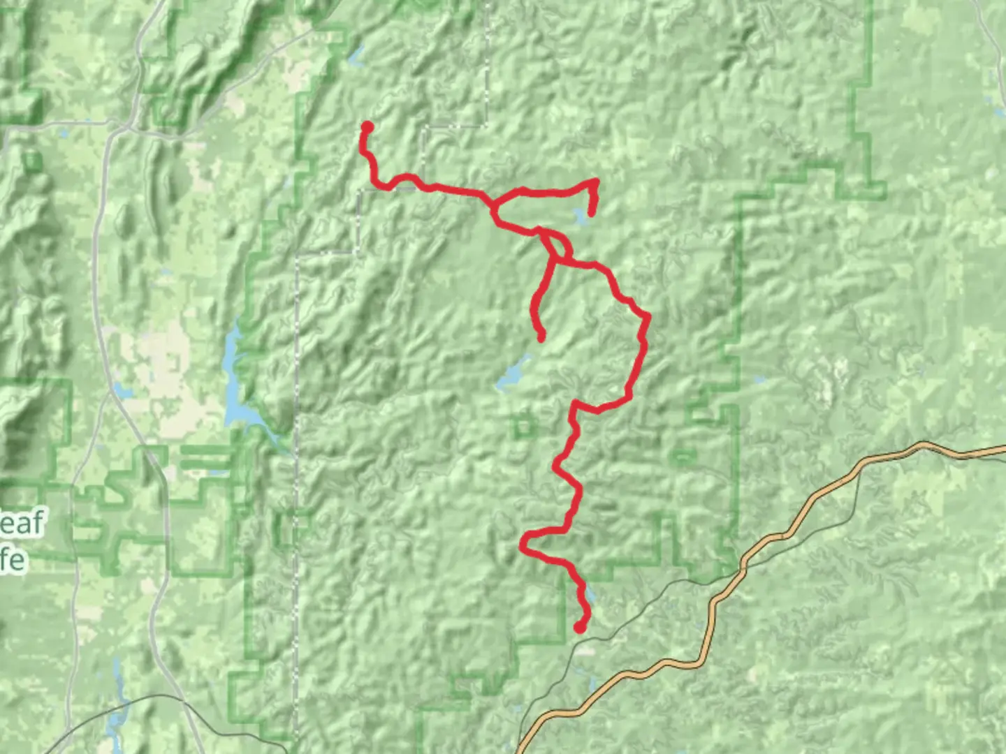 An image depicting the trail Coleman Lake and Nature and its surrounding area.