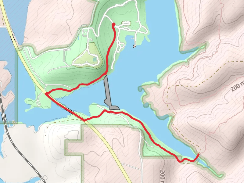 Greenleaf Trail Out and Back
