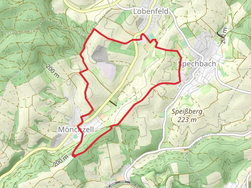 Main Stromberg Weg and Hoehenweg
