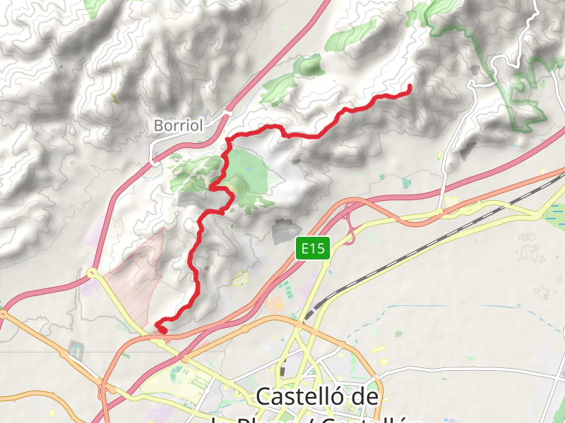 Sender dels Tossals de Castello PR CV 448