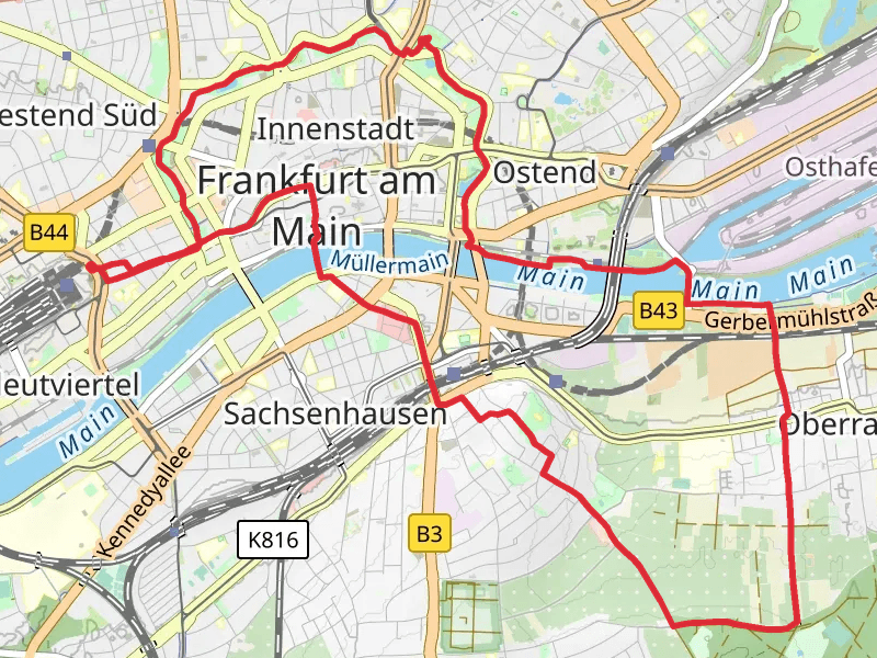 Albert Mangelsdorff Weiher, Jaspisgruene Teich and Rechneigrabenweiher via Mainweg