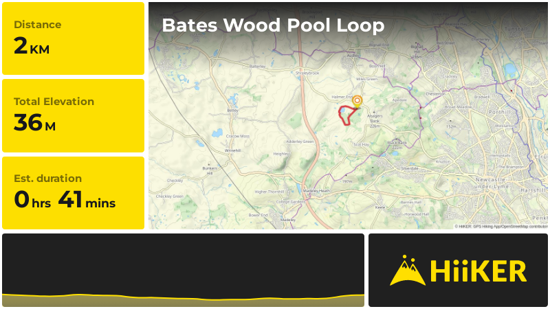 Bates Wood Pool Loop | Staffordshire | England