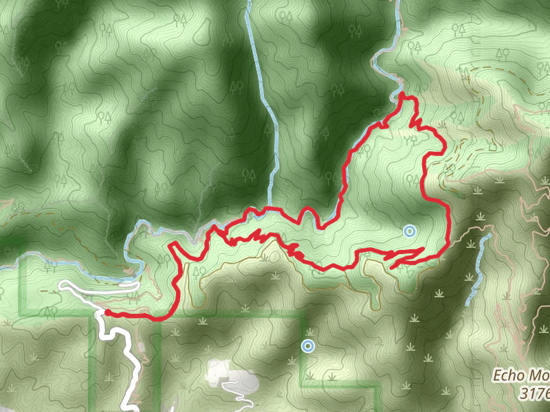 Millard Creek and Sunset Ridge Loop Trail