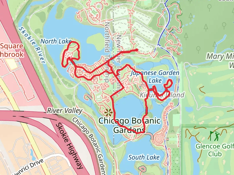 Chicago Botanic Garden Loop