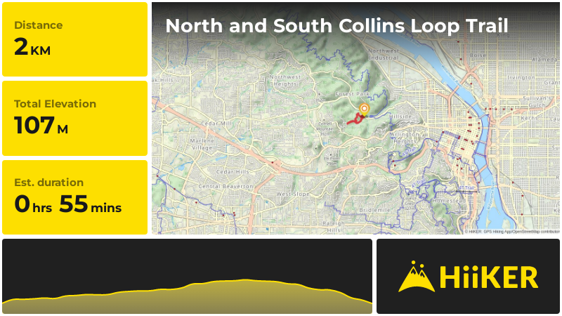 North and South Collins Loop Trail | Multnomah County | Oregon