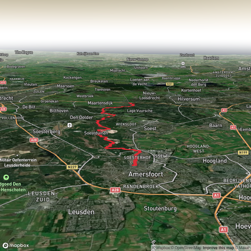 NS wandeling Lange Duinen - Amersfoort Centraal naar Hollandsche Rading