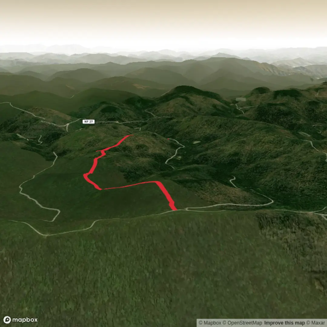 An image depicting the trail Crouch Ridge Trail and its surrounding area.
