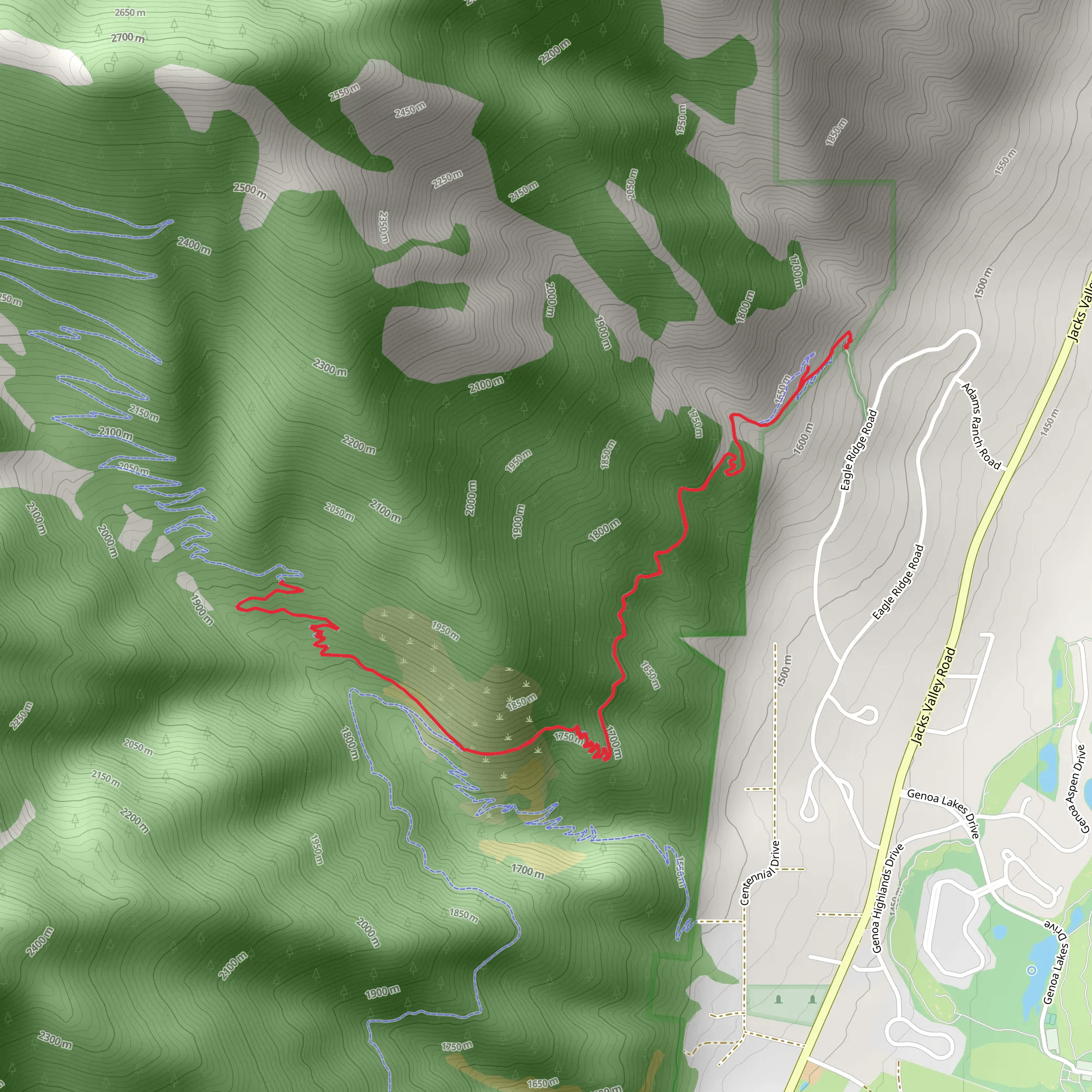 Discovery Trail mobile static map