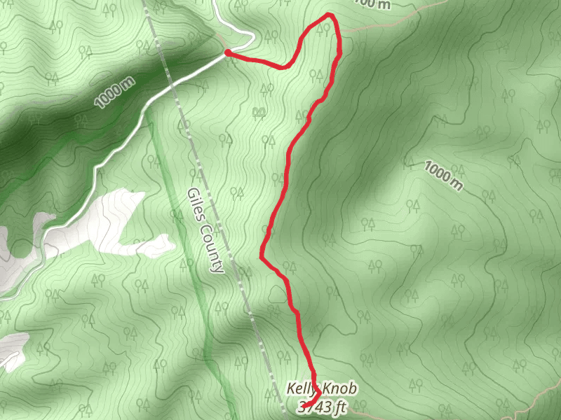 Kelly Knob via Appalachian Trail