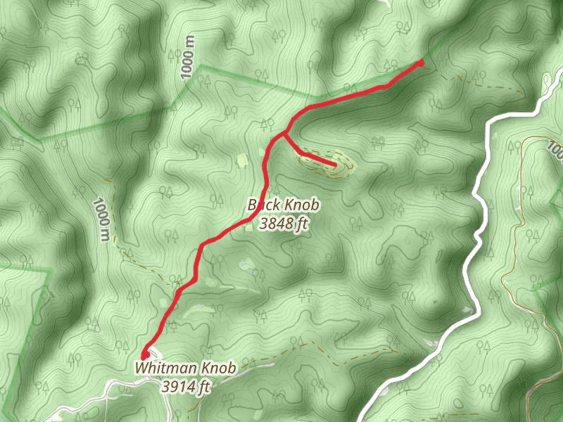 Rich Mountain Fire Trail