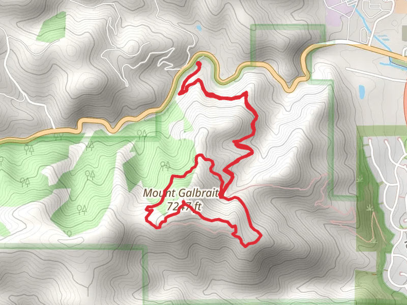 Hike on Cedar Gulch, Mount Galbraith Loop and Nightbird Gulch Trail thumbnail
