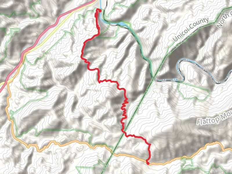 Appalachian Trail from Spivey Gap