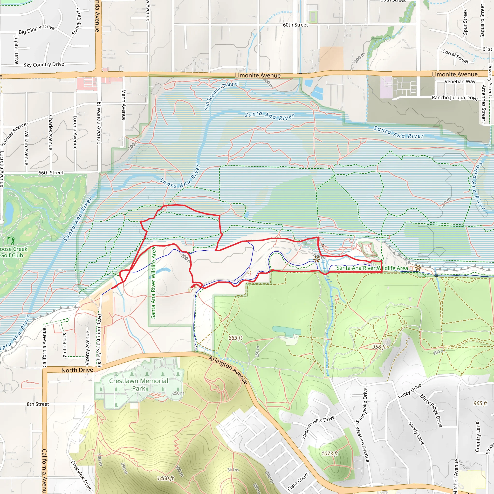 Santa Ana River Loop Trail | Riverside County | California