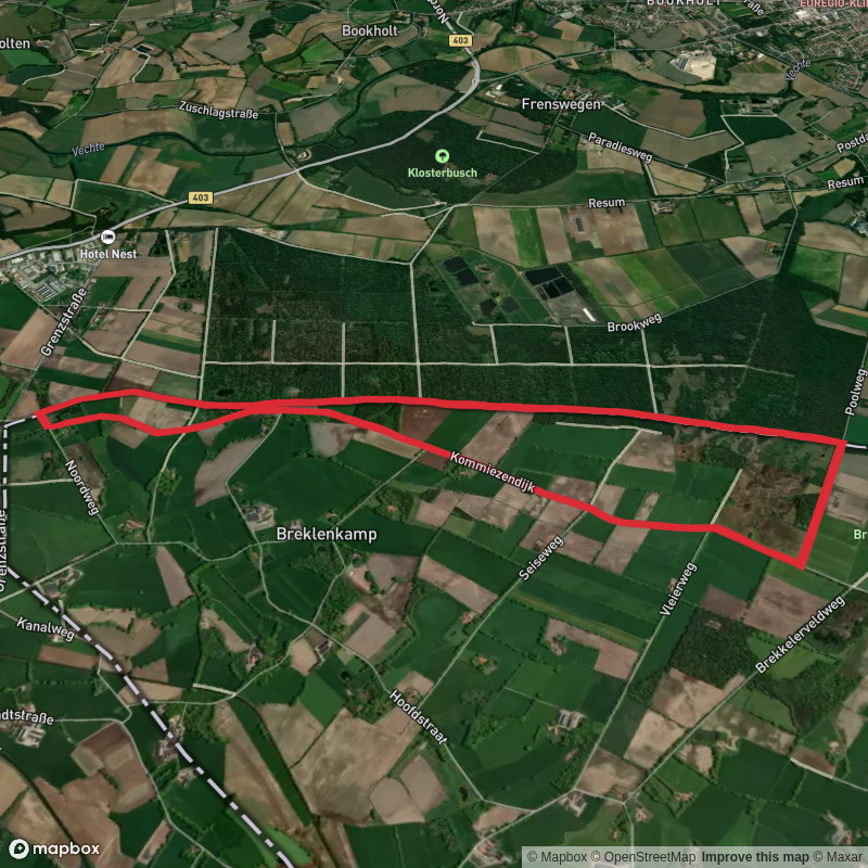 Grenzpfad and Kommiezendijk Loop