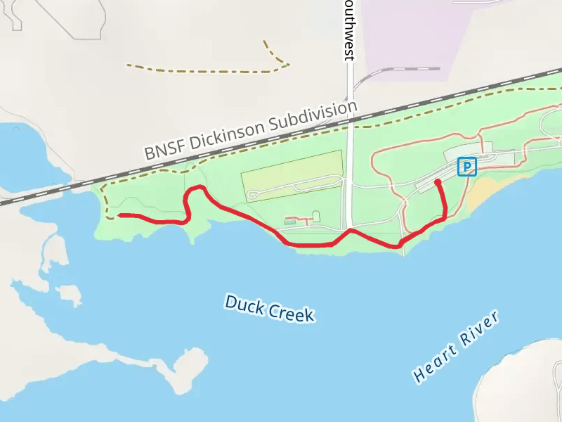 Patterson Lske Recrestion Area Campground Walk