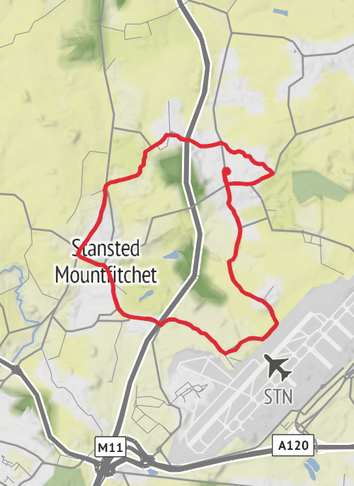 Uttlesford Cycling mobile static map