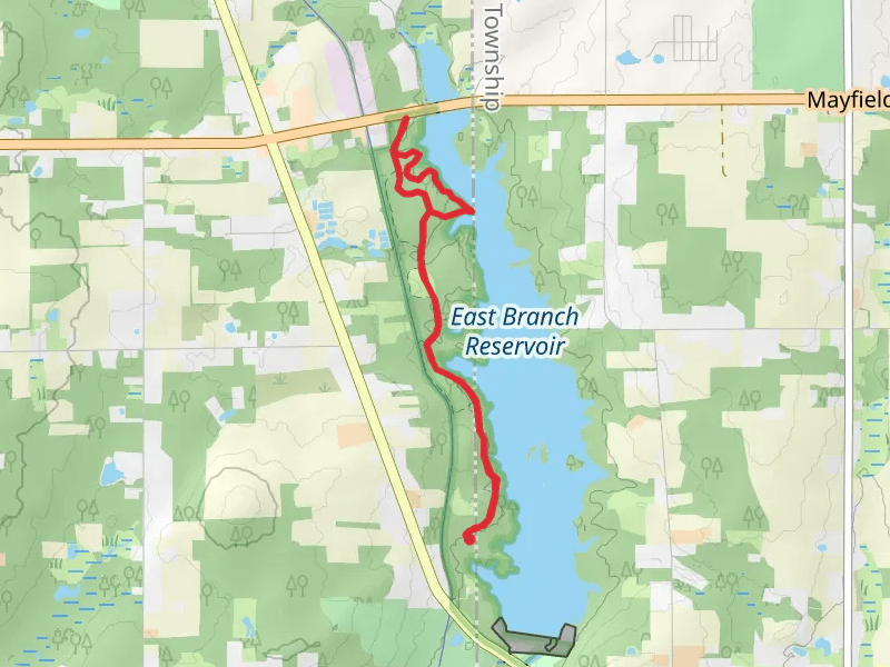 Buckeye and Eagle Trail - East Branch Reservoir