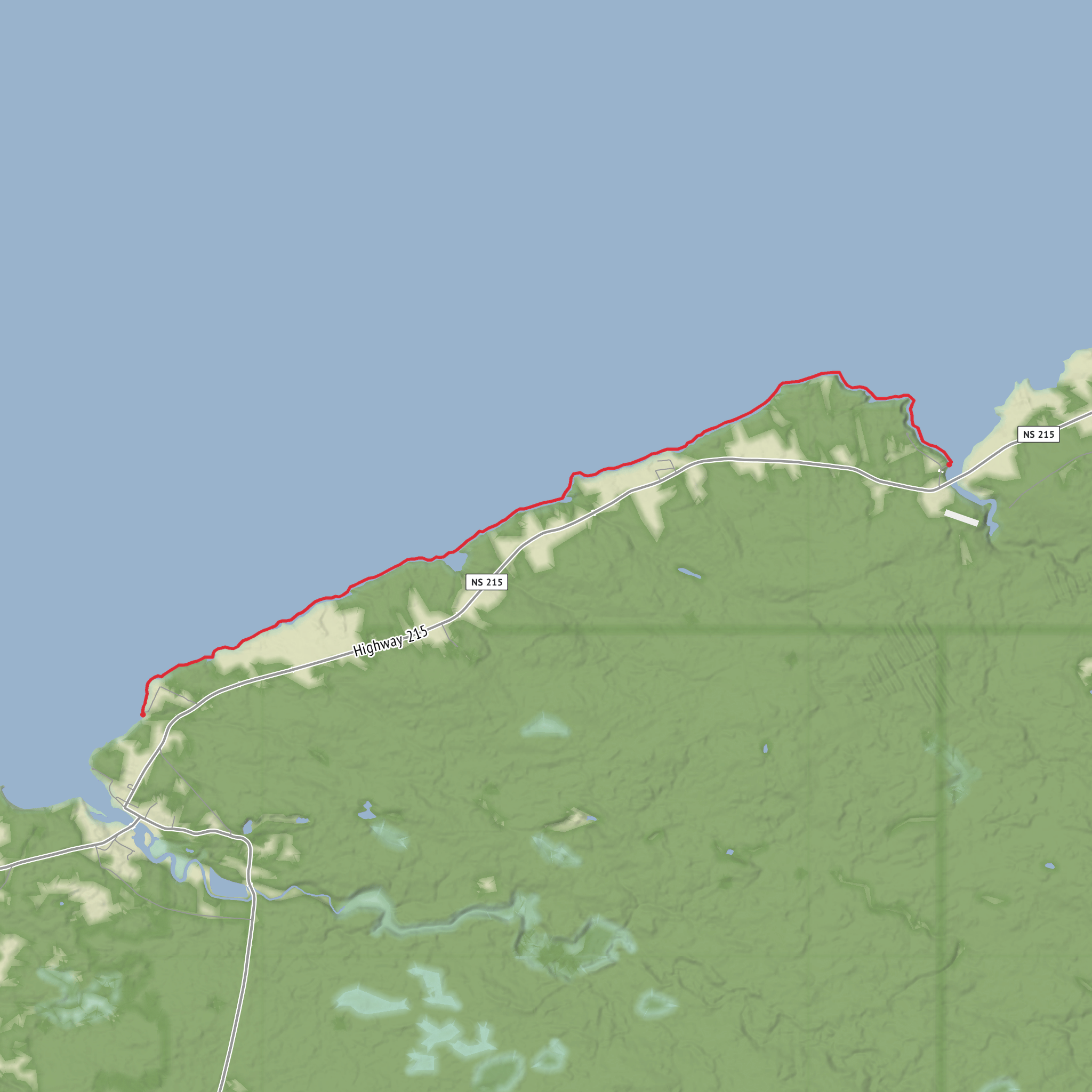 Tidal Flats mobile static map