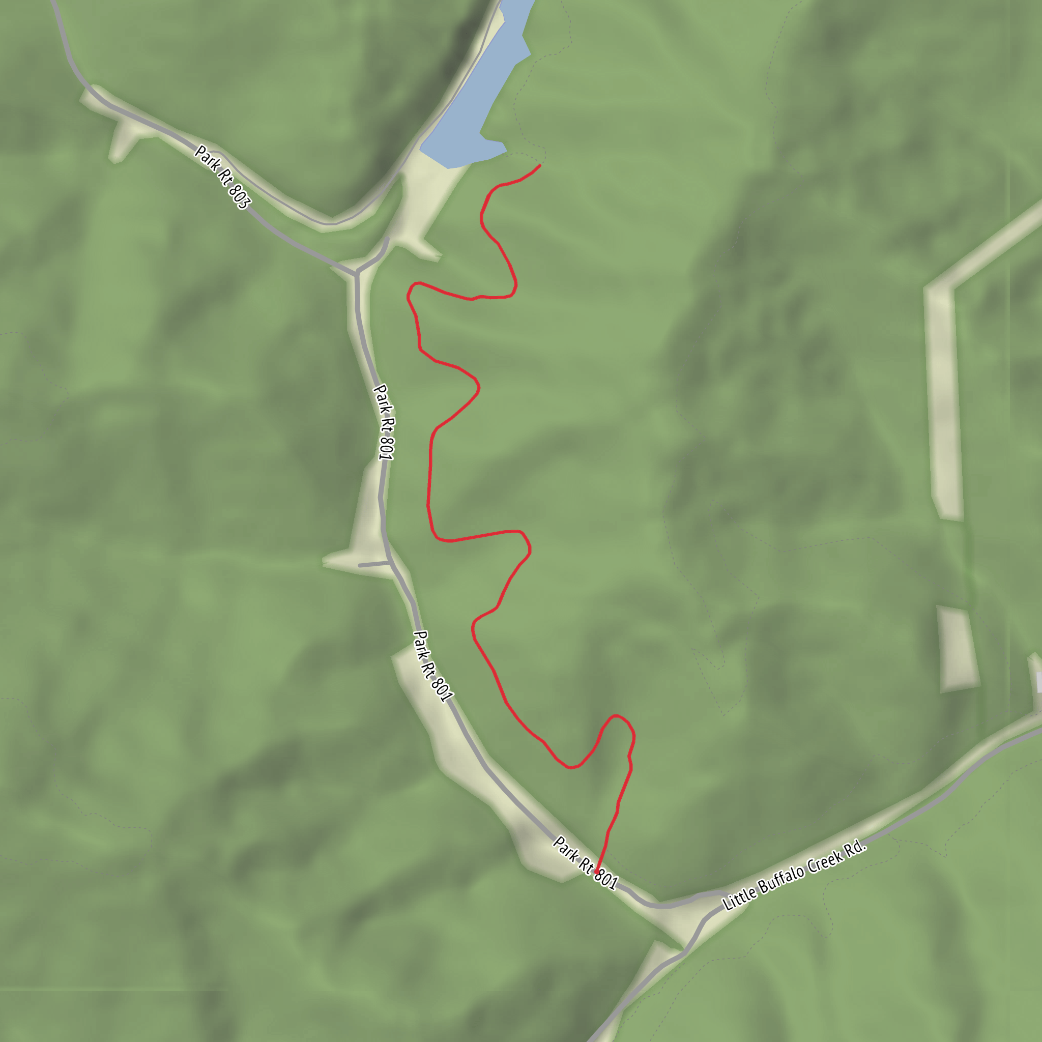 Buffalo Trail mobile static map