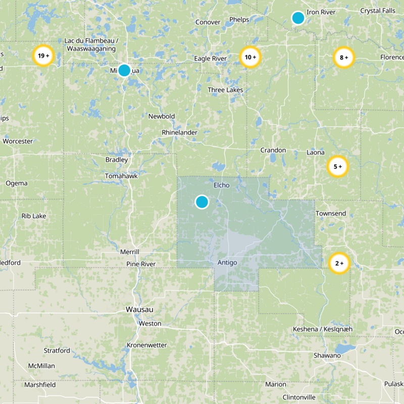 Langlade County Static Map