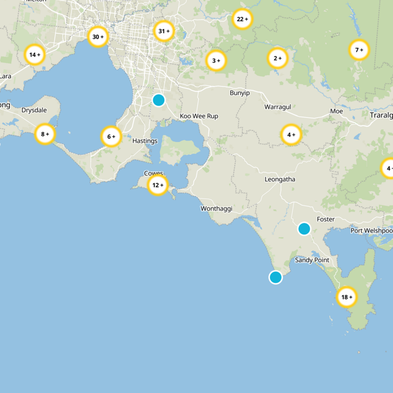 Bass Coast Static Map