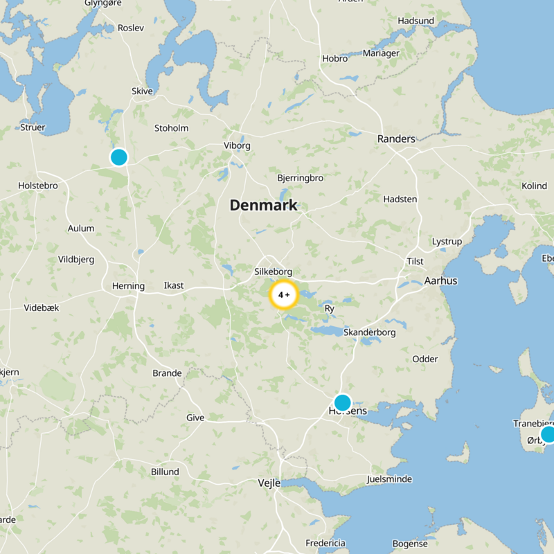 Silkeborg Static Map