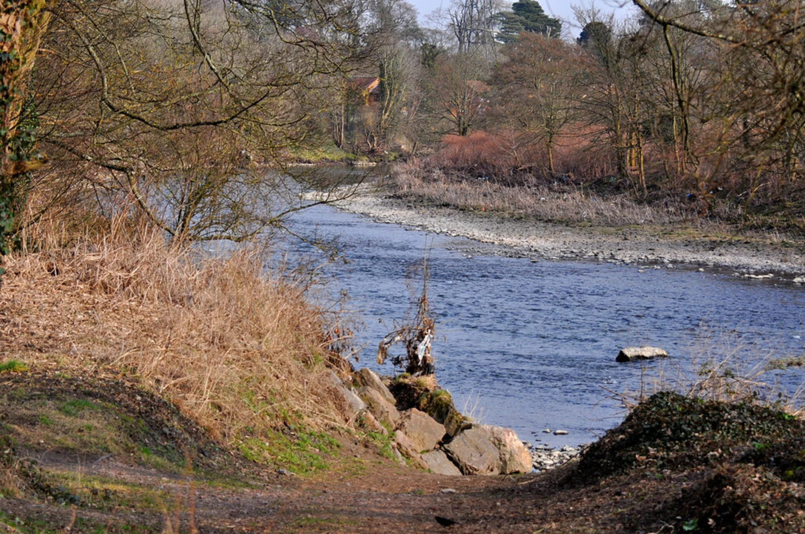 An image depicting the trail Forest Farm Country Park and its surrounding area.