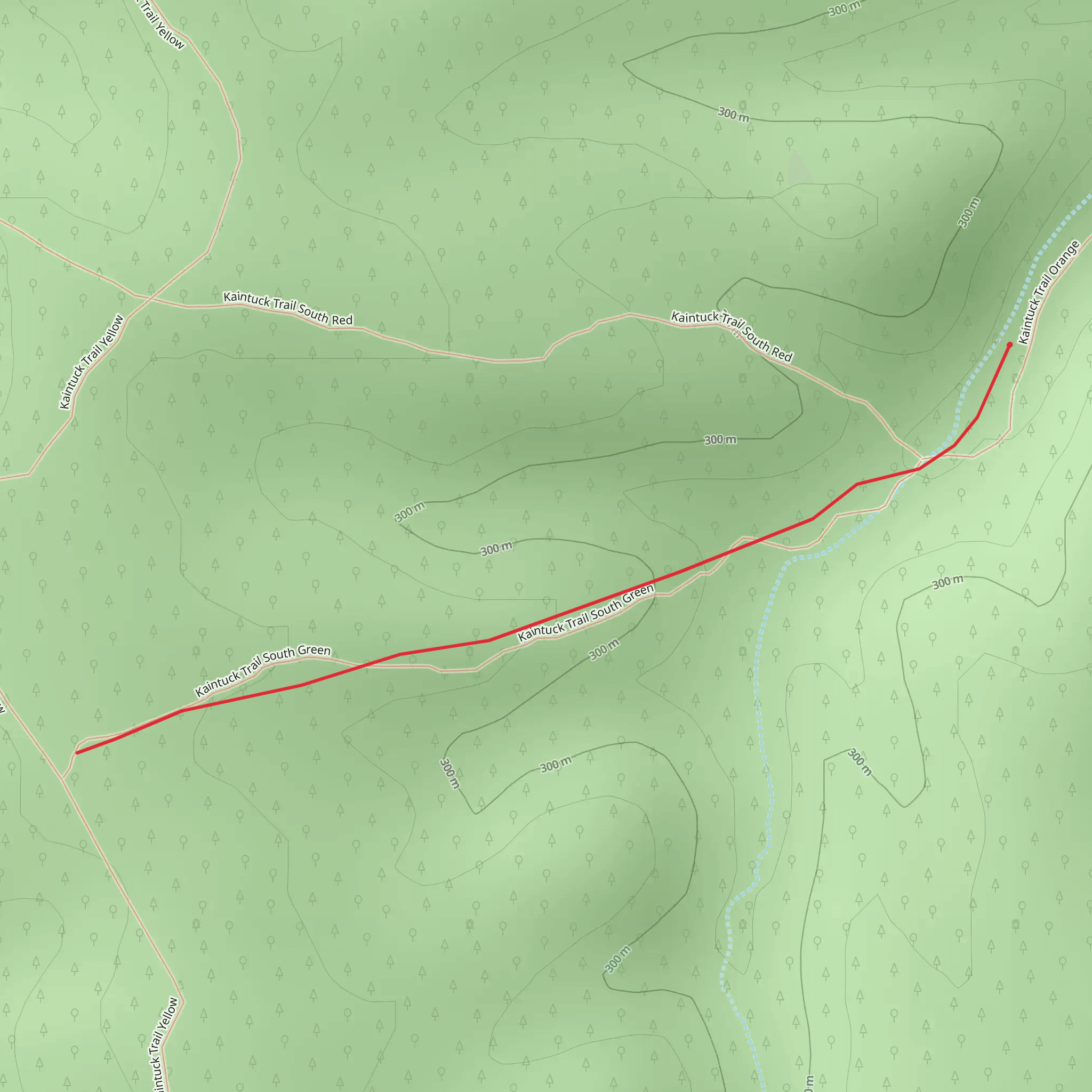 Redbird Trail mobile static map