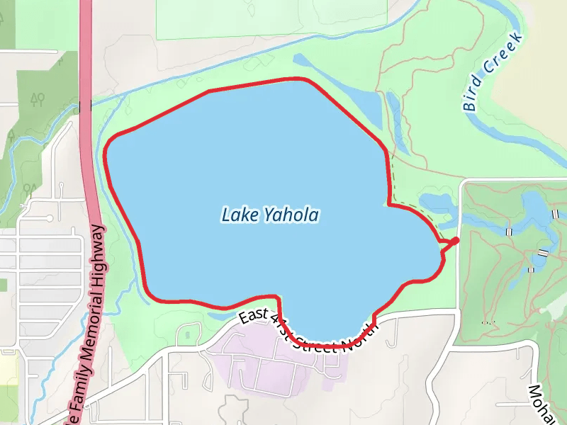 Lake Yahola Loop