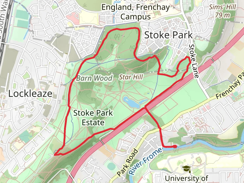Stoke Park Estate and Hermitage Wood Loop