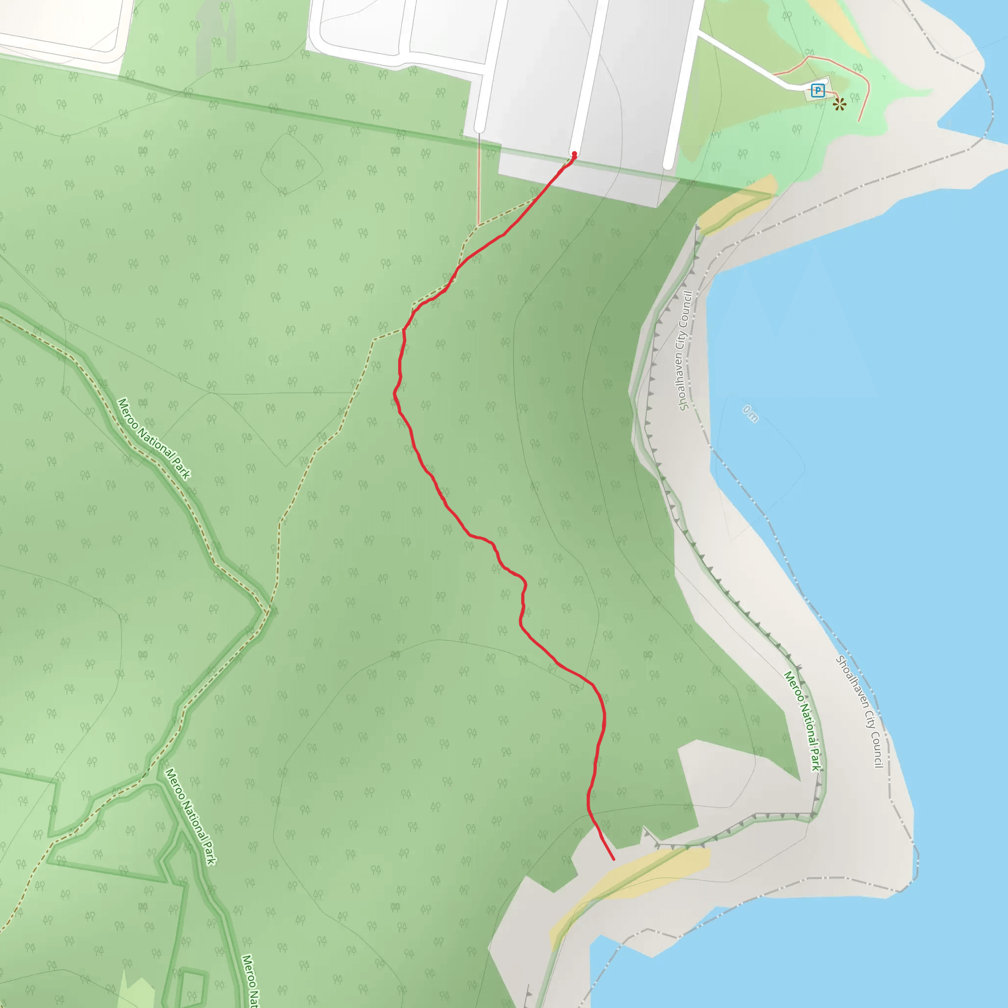 Pot Holes Track mobile static map